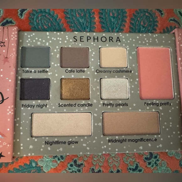 Sephora eyeshadow, blush, bronzer pallet - Picture 1 of 3